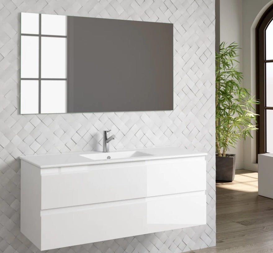 Pasadena Single Vanity Cabinet with Onix Ceramic Basin Included