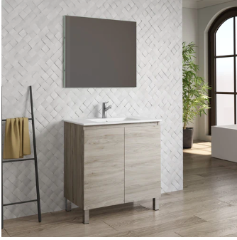 Sunset Vanity Cabinet with Onix basin