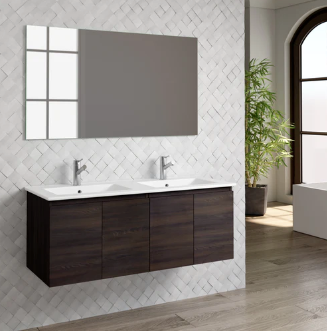 Malibu Vanity Cabinet with Ceramic Basin Included