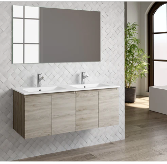 Malibu Vanity Cabinet with Ceramic Basin Included