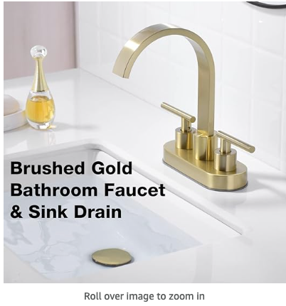 TRUSTMI 2-Handle Bathroom Sink Faucet shops