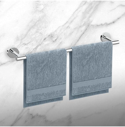 10Pcs Brushed Nickel Bathroom Hardware Set - Includes 24&18inch Towel Bar, Robe Hook, Toilet Paper Holder, 2 Pack 5 Piece Bathroom Accessories Set Stainless Steel Wall Mounted