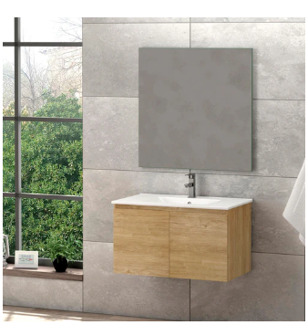 Single Vanity Cabinet  with Onix Basin