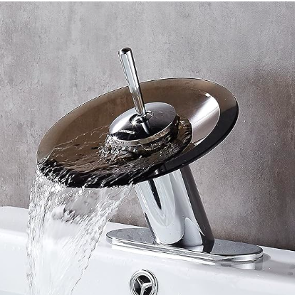 Sink Faucet One Handle Single Hole Basin Vanity Bathroom Faucet,