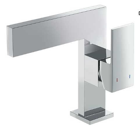 Sink Faucet Ultra Thin Design, Single Handle Vanity Faucet for Bathroom Sink.